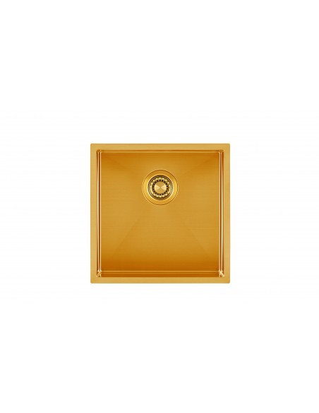 Clearwater Volta VL400DBB Brass Kitchen Sink Under / Inset PVD