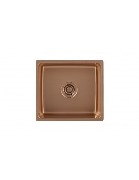Clearwater Salsa Copper 1.0 Bowl Kitchen Sink Under / Inset PVD SA45RC