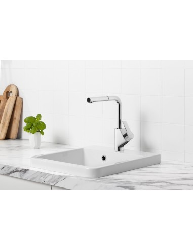 Thomas Denby Utility Sink Sit On Inset FREE Waste 1.0 Bowl Ceramic UT510/CW2010