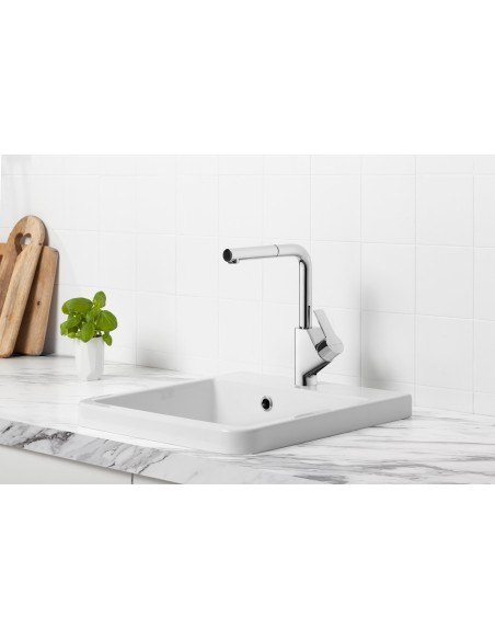 Thomas Denby Utility Sink Sit On Inset FREE Waste 1.0 Bowl Ceramic UT510/CW2010