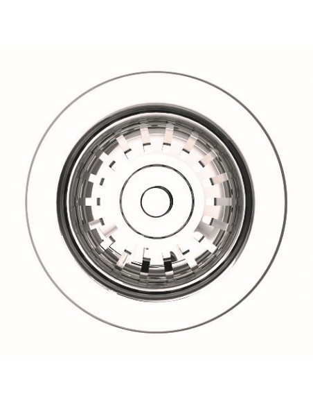 Clearwater 90mm Waste Plug Waste Strainer Stainless Steel W90C