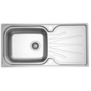 Clearwater Deep Blue Stainless Steel Sink Large Bowl DB10 2