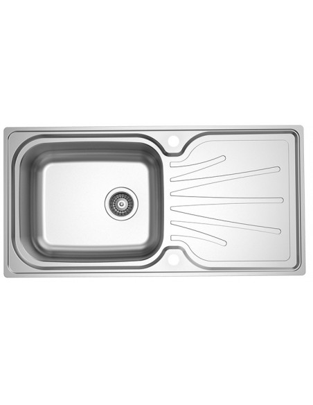 Clearwater Deep Blue Large 1.0 Bowl Kitchen Sink Stainless Steel DB10