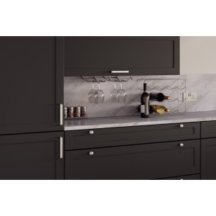 Juno Super Matt Black Kitchen doors, stock & bespoke 2