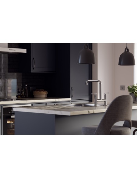 Avanti Juno Super Matt Indigo Blue Kitchen Doors, Stock/Bespoke