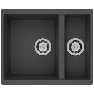 Clearwater Siena Basalt kitchen sink 1.5 Bowl, waste & plumbing kit