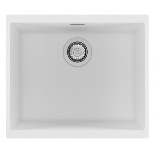 CClearwater Siena 1.0 N500 Kitchen sink Polar white, waste Inset or undermount