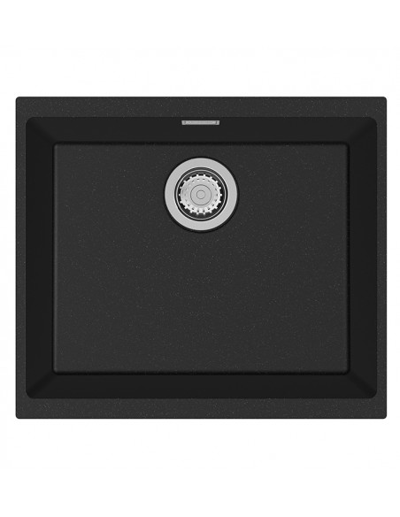 Clearwater Siena 1.0 N500 Kitchen sink Black granite, onyx, waste Inset or undermount