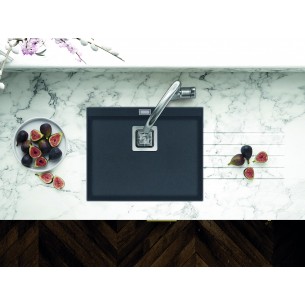 Clearwater Capri SLATE Kitchen Sink, Large Single Bowl, 555 x 455mm 2