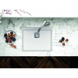Clearwater Capri Blizzard Kitchen Sink, Large Single Bowl, 555 x 455mm 2