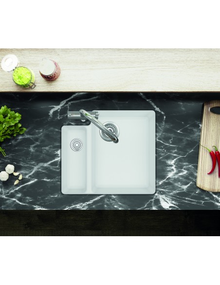 Blizzard Quarex 1.5 Bowl Kitchen Sink, N150 Nova, Inset or undermount, hardwearing granite