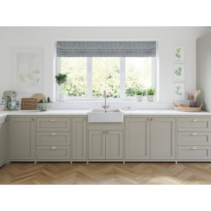 Rangemaster Hartland Kitchen Sink 1.0 Ceramic Apron Front White 56561776 2