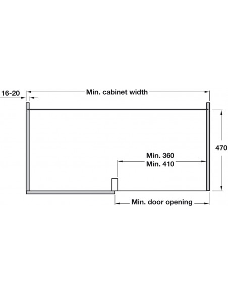 Kitchen Swing Corner Storage Shelves Pull Out 900mm Handed Chrome