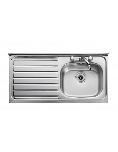 Sit-Lay On Roll Front Kitchen Sinks Stainless...