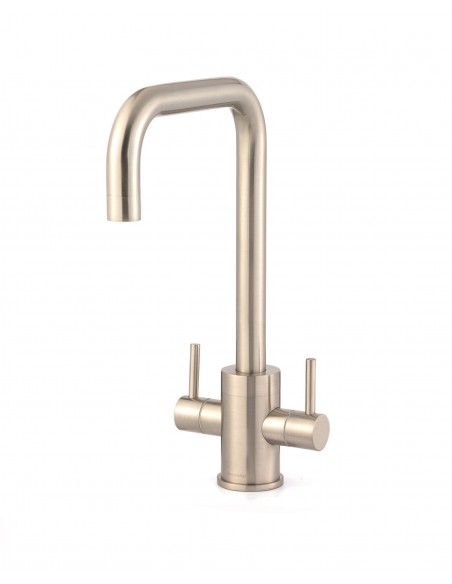 SA2 Clearwater Savita Brushed nickel twist & spray kitchen tap