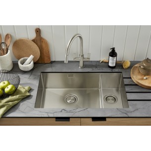Clearwater Volta VL68 1.5 Large Kitchen Sink Inset Under Stainless 2