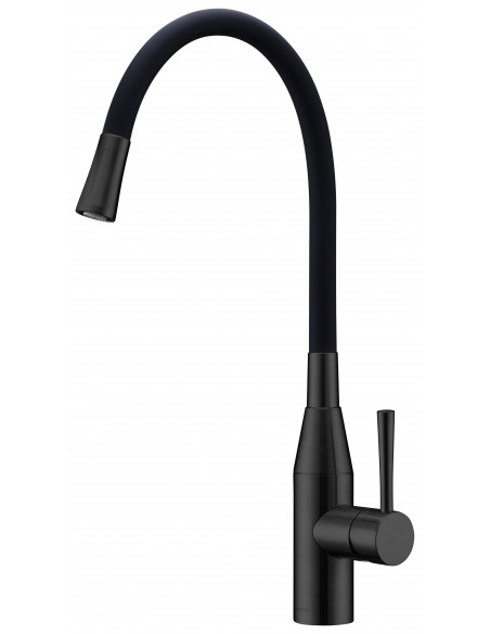 Clearwater Morpho Kitchen Tap, Flexi Spout Spray Hose, MO2BB Full Matt Black