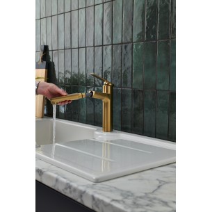 Clearwater Levant Kitchen Spray Tap LEV20BB Brushed Brass