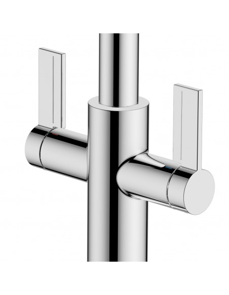 Clearwater Kira Spray Chrome Kitchen Pull Out Tap KIR20CP "U" WRAS Approved KIR20CP