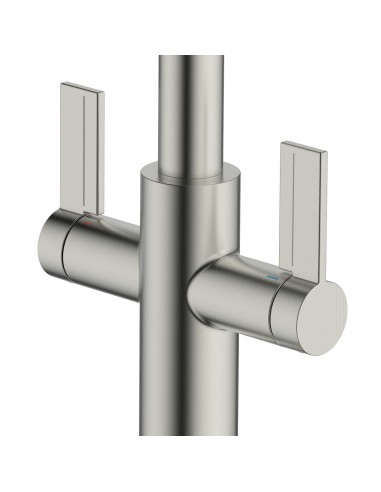 Clearwater Kira Spray Brushed Nickel Kitchen Pull Out "U" WRAS KIR20BN