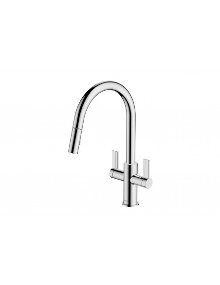 Clearwater Kira Kitchen Spray Pull Out Tap Polished Chrome WRAS Approved "C" KIR30CP