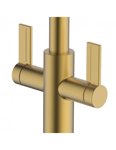 Clearwater Kira Spray Tap Kitchen Pull Out Brushed Brass WRAS Approved KIR30BB