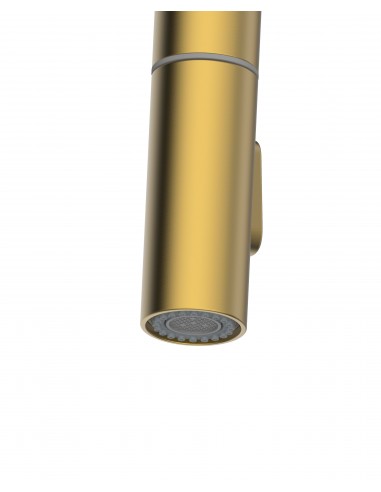 Clearwater Kira Spray Tap Kitchen Pull Out Brushed Brass WRAS Approved KIR30BB