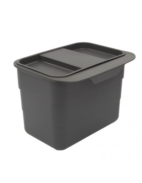 Ninka BioBin Food Caddy Kitchen Door Fix 4.2L Lid Grey 50247996