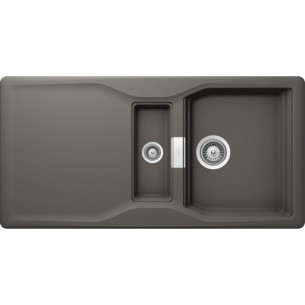 Schock Kyoto D150L Stone Cristadur Granite Kitchen Sink 1.5 Bowl