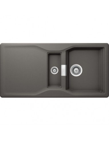 Schock Kyoto D150L Stone Cristadur Granite Kitchen Sink 1.5 Bowl