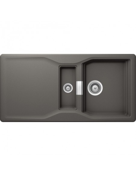 Schock Kyoto D150L Stone Cristadur Granite Kitchen Sink 1.5 Bowl