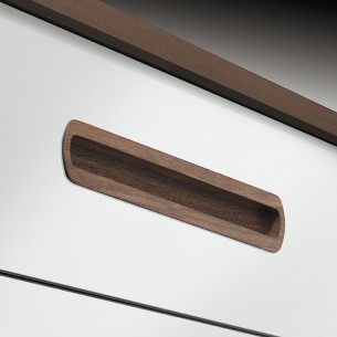 Halkin Inset Door Handle Oak Unfinished Wooden 210mm x 40mm Glue Fix 19229422 2