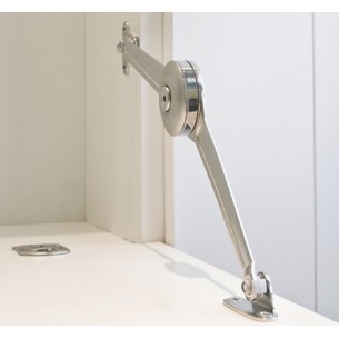 Lid Stay Adapter For Aluminium Frame Doors 12-20mm Wide  2