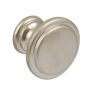 Angus 30mm Furniture Round Door Knob Matt Nickel
