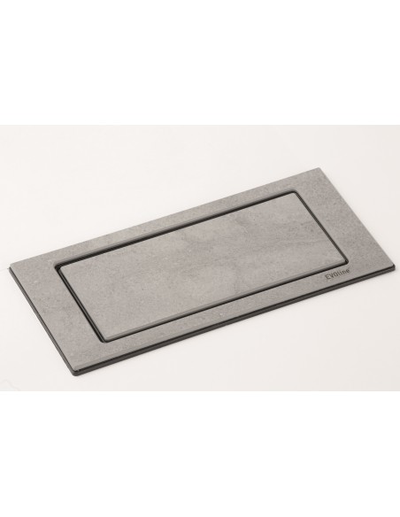 EVOline Backflip Ceramic Grey Kitchen UK Sockets & C USB Charger 1592 7102 0400