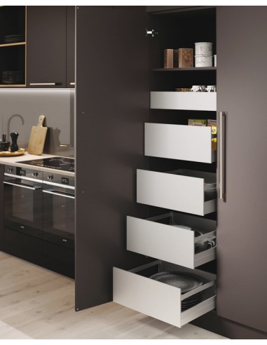 600mm Grass Nova Pro-Scala Internal Kitchen Internal Pan Drawers Silver 55430927
