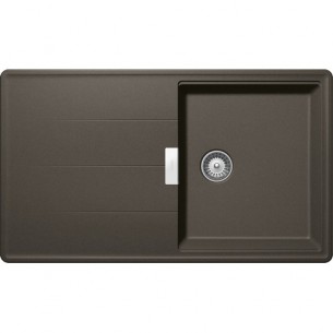 Schock Tia D100 Cristadur Granite Carbonium Kitchen Sink