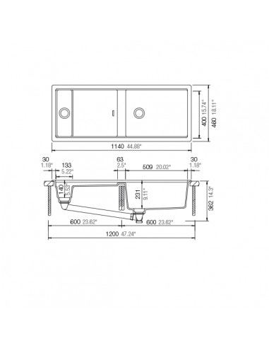 Schock Prepstation Inset Granite Kitchen Sink...