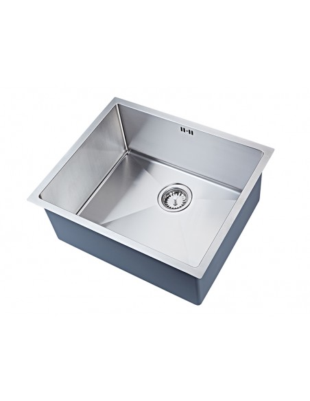 ZENUNO15 550U XXL DEEP Kitchen Sink Waste Plumbing 1.2mm Stainless ZU/55/U15/D/S/XXL/501