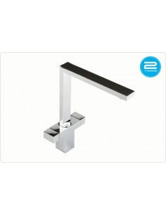 Versare Chrome Kitchen Tap Modern Square Levers The 1810 Company SALE VER/01/CH