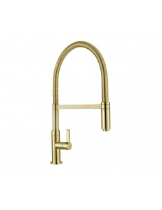 Spirale Brushed Gold Spring Coil Spray Tap SPI-SPR/08/BGB The 1810 Company