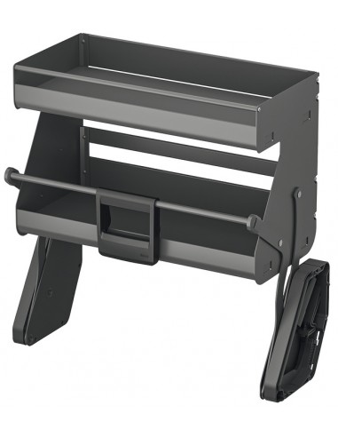 500mm Kessebohmer iMove Double Wall Kitchen Pull-Down Anthracite KIMOVE500DA