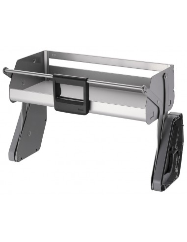 500mm Kessebohmer iMove Grey Kitchen Wall Pull-Down Single Shelf KIMOVE500SG
