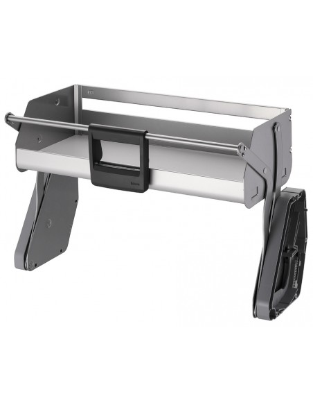 500mm Kessebohmer iMove Grey Kitchen Wall Pull-Down Single Shelf KIMOVE500SG