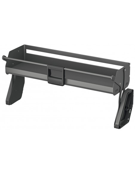 600mm Kessebohmer iMove Kitchen Wall Pull Down Shelf Single Anthracite KIMOVE600SA