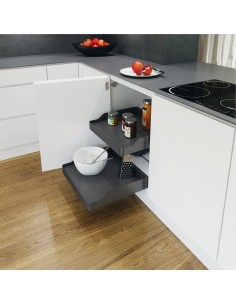500mm VS Sub Pull-Out Single Individual Basket Hinged Planero Lava 54801494
