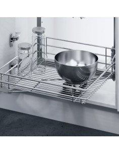 500mm VS TAL Gate Swing Out Larder 1700-1950mm X5 Chrome Baskets 54958133 2