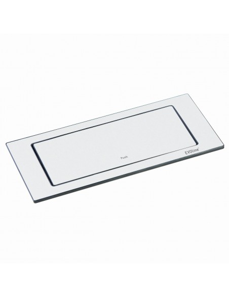 EVOline Backflip White Glass Kitchen UK Sockets C USB Charger 1592 7101 9600