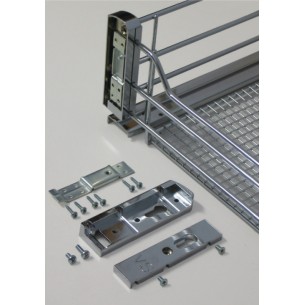 Door Front Fixing Bracket For Pull-Out Kitchen Drawer Baskets Steel 54518089