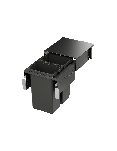 500mm VS Envi Space Pro XX Kitchen Waste Bin System 64L 476 Depth 50344313